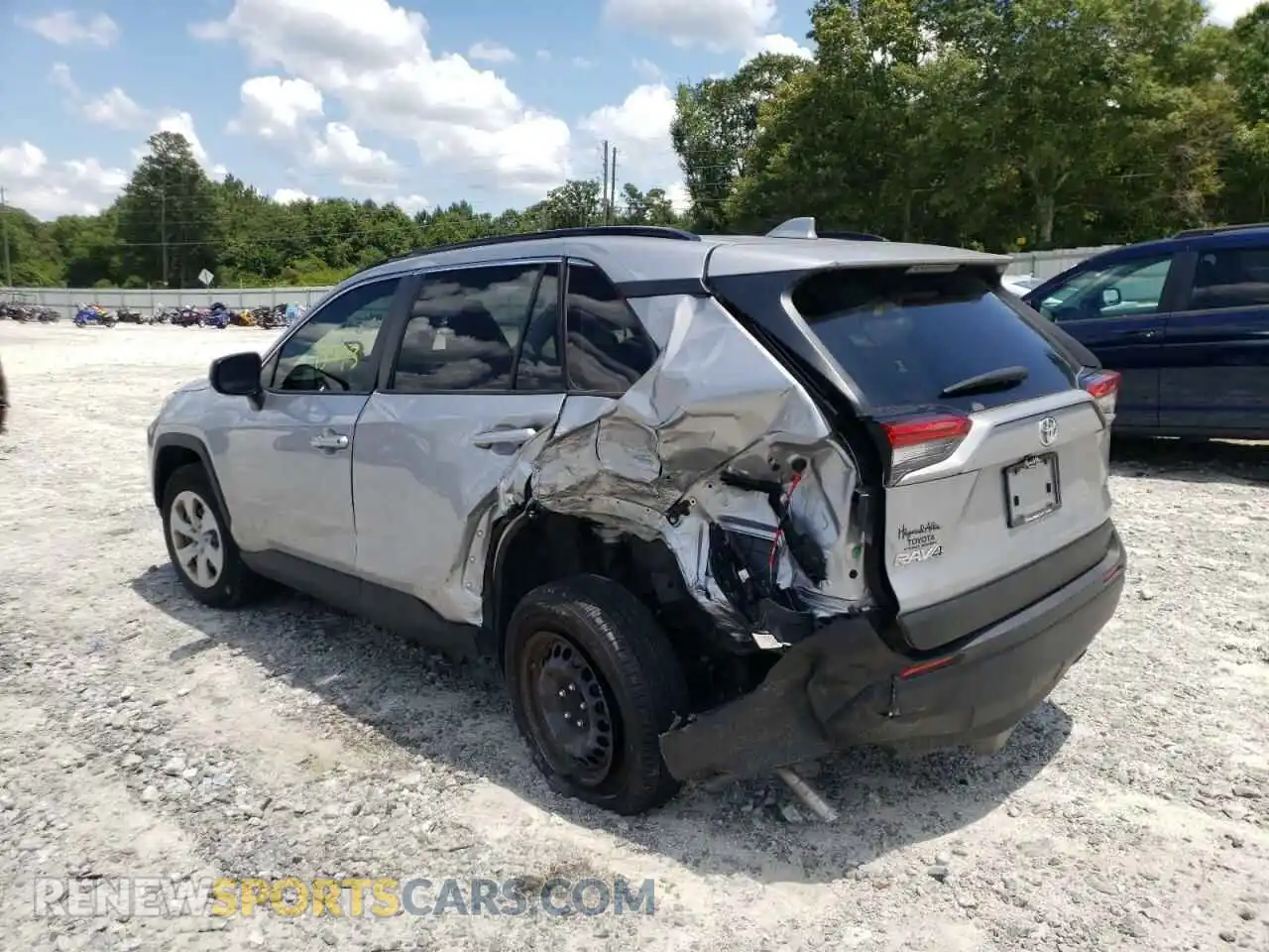 3 Photograph of a damaged car JTMH1RFV4MD061258 TOYOTA RAV4 2021