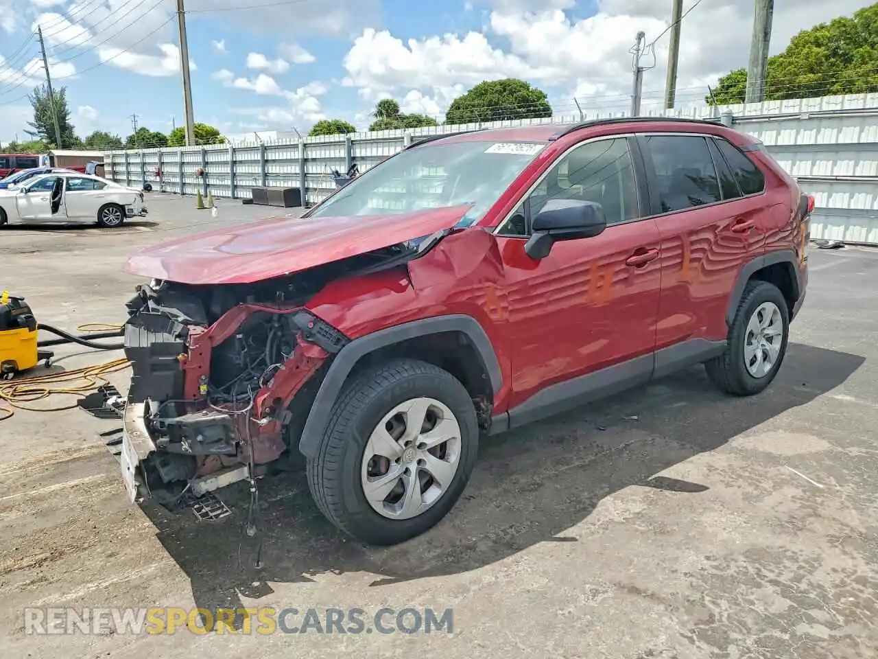 1 Photograph of a damaged car JTMH1RFV7MD066311 TOYOTA RAV4 2021