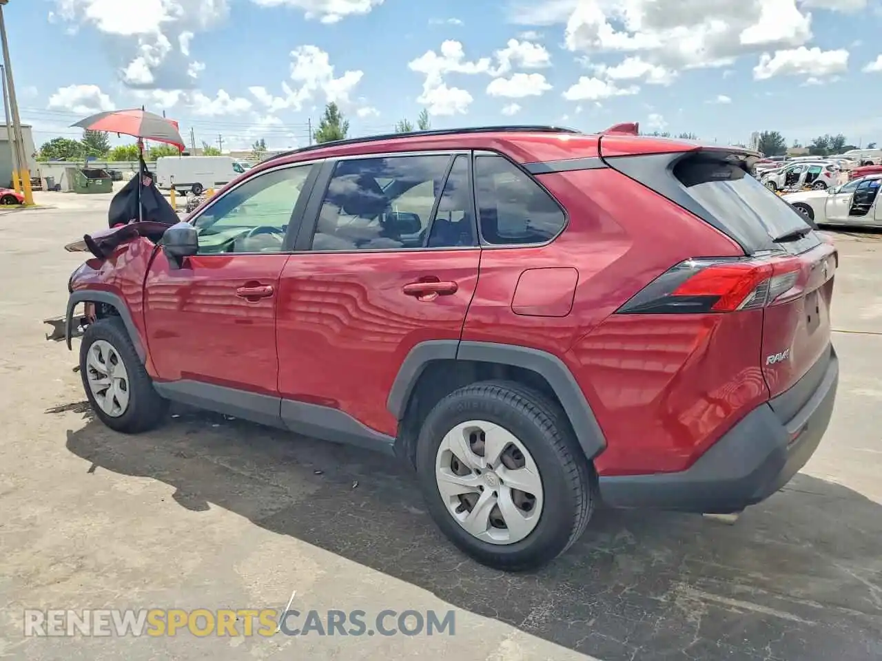 2 Photograph of a damaged car JTMH1RFV7MD066311 TOYOTA RAV4 2021
