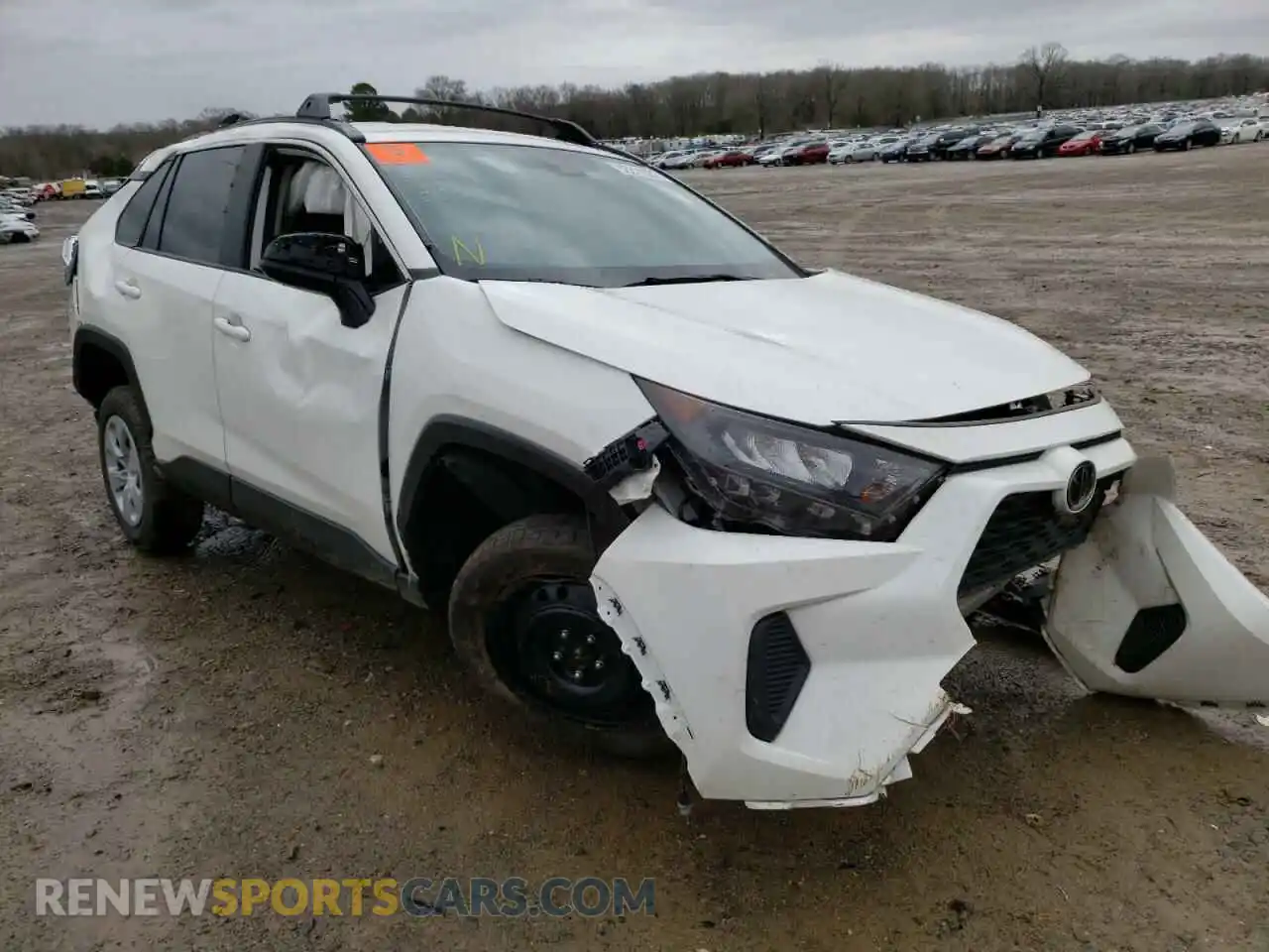 1 Photograph of a damaged car JTMH1RFVXMD065069 TOYOTA RAV4 2021