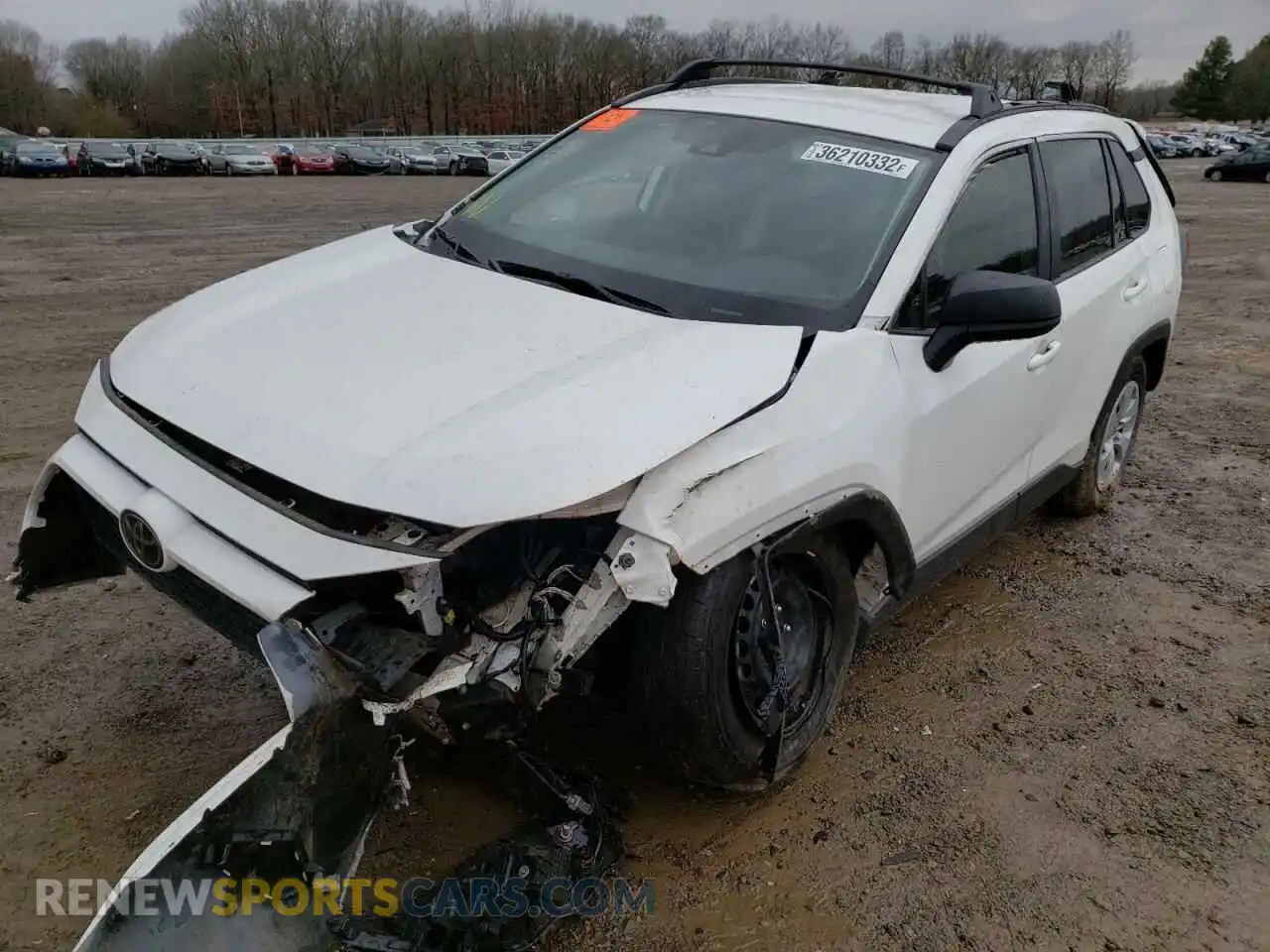 2 Photograph of a damaged car JTMH1RFVXMD065069 TOYOTA RAV4 2021