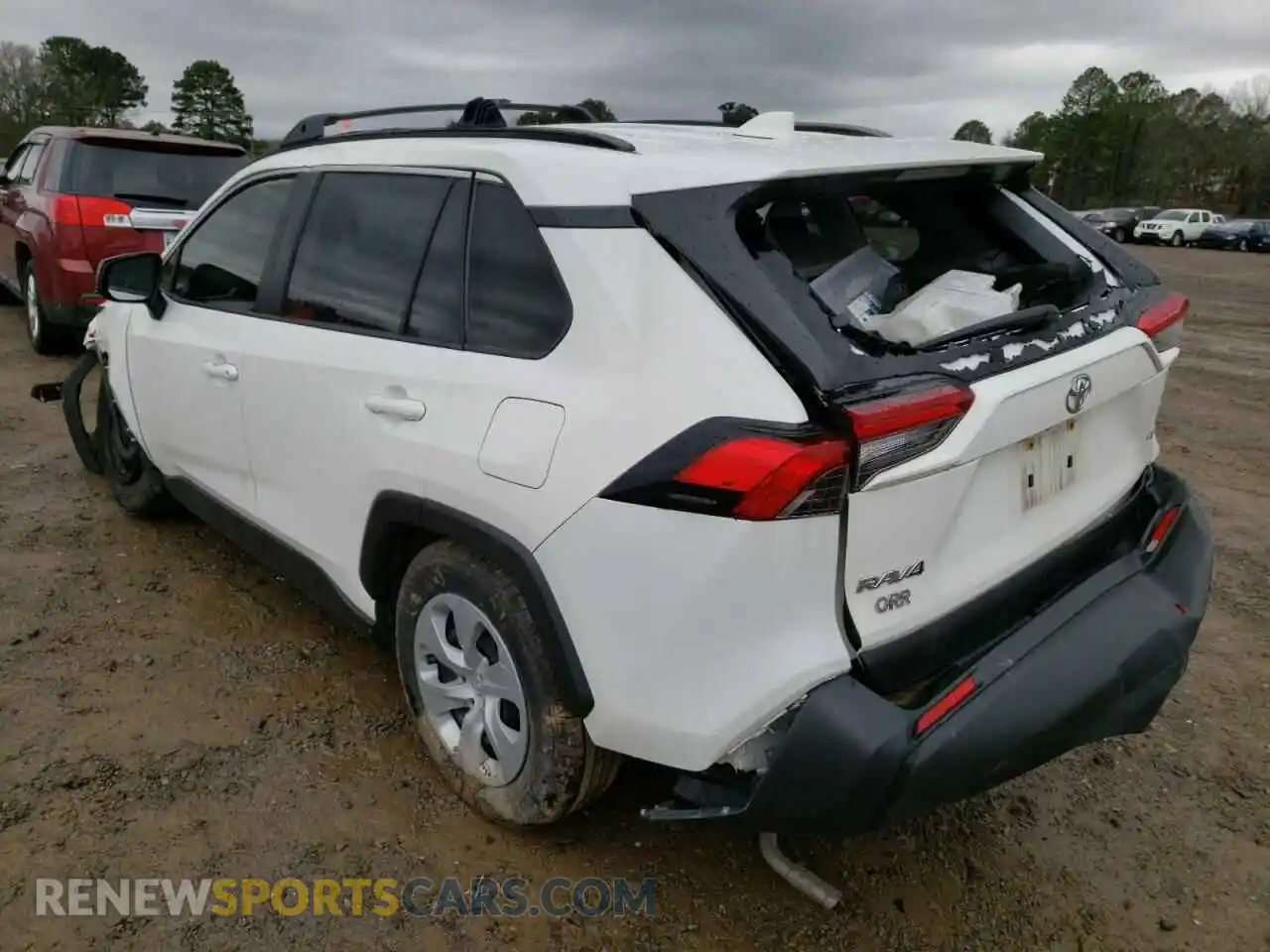 3 Photograph of a damaged car JTMH1RFVXMD065069 TOYOTA RAV4 2021