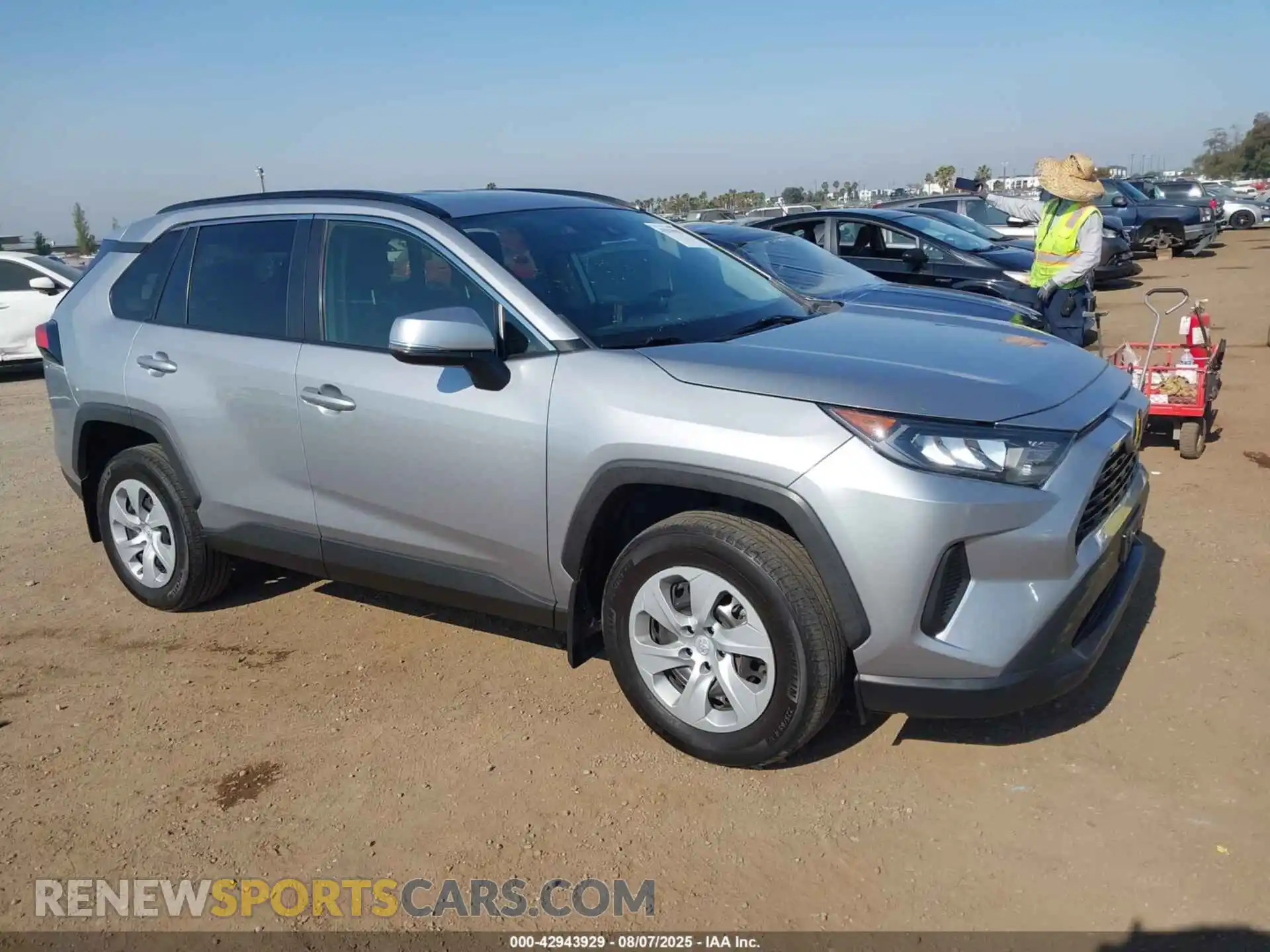 1 Photograph of a damaged car JTMK1RFV3MD062584 TOYOTA RAV4 2021