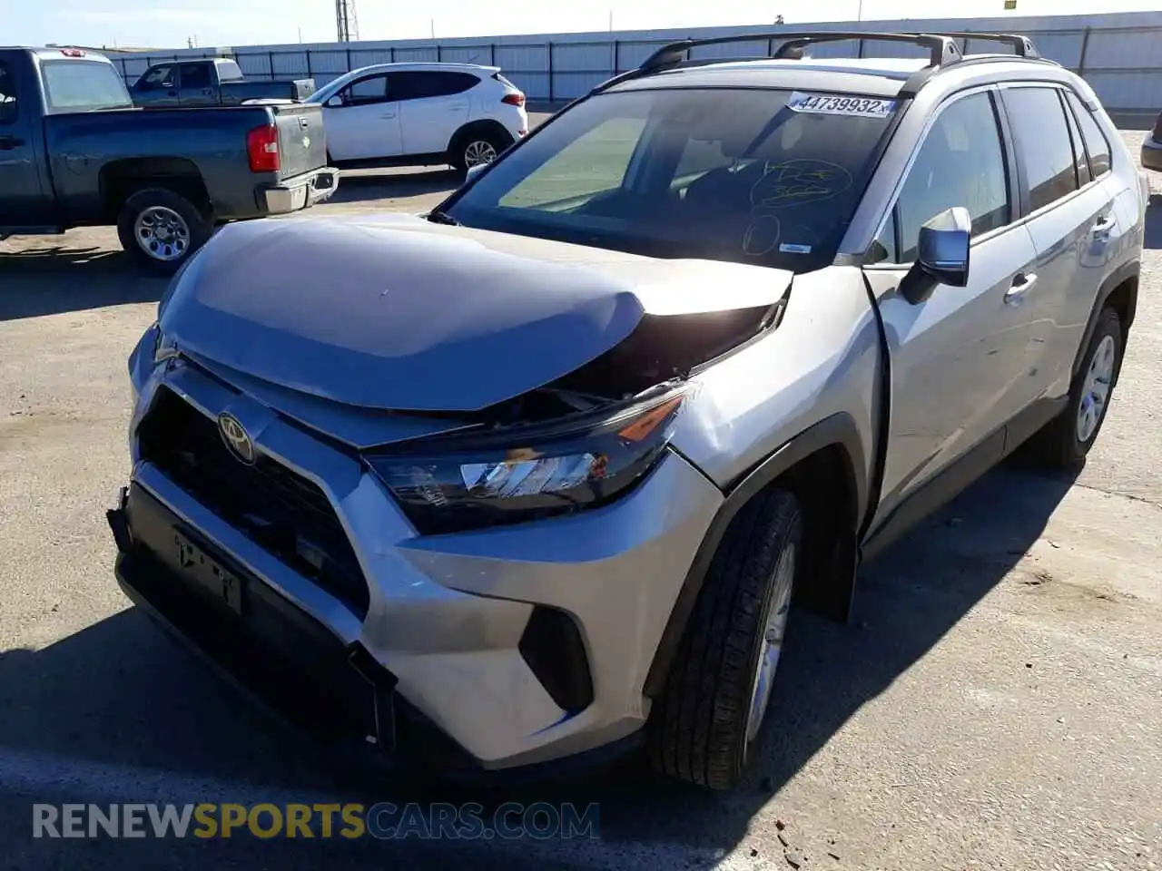 2 Photograph of a damaged car JTMK1RFV4MD070001 TOYOTA RAV4 2021