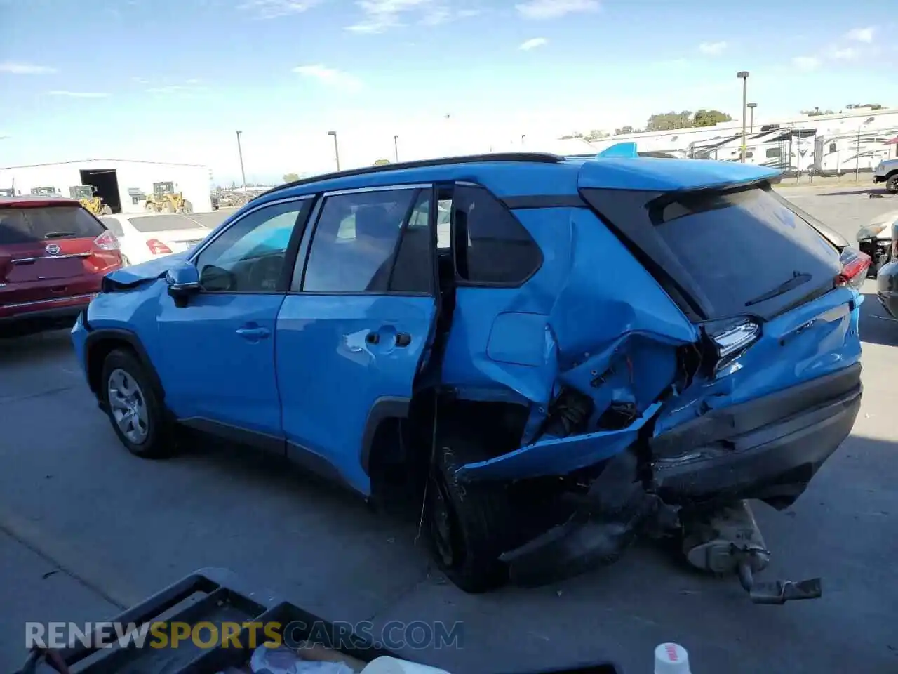 2 Фотография поврежденного автомобиля JTMK1RFV9MD064792 TOYOTA RAV4 2021