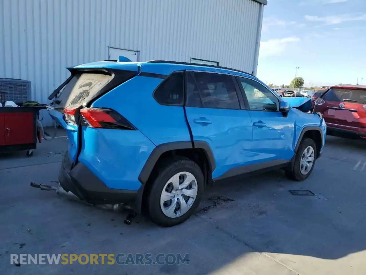 3 Фотография поврежденного автомобиля JTMK1RFV9MD064792 TOYOTA RAV4 2021