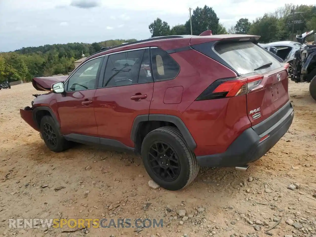 2 Photograph of a damaged car JTMK1RFV9MD068955 TOYOTA RAV4 2021