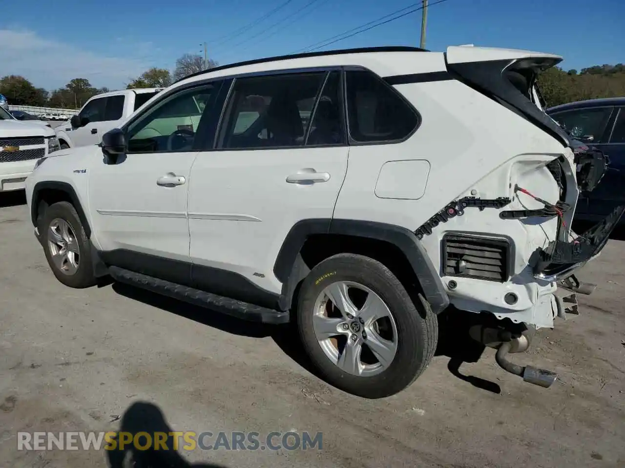 2 Photograph of a damaged car JTML6RFV4MD007325 TOYOTA RAV4 2021