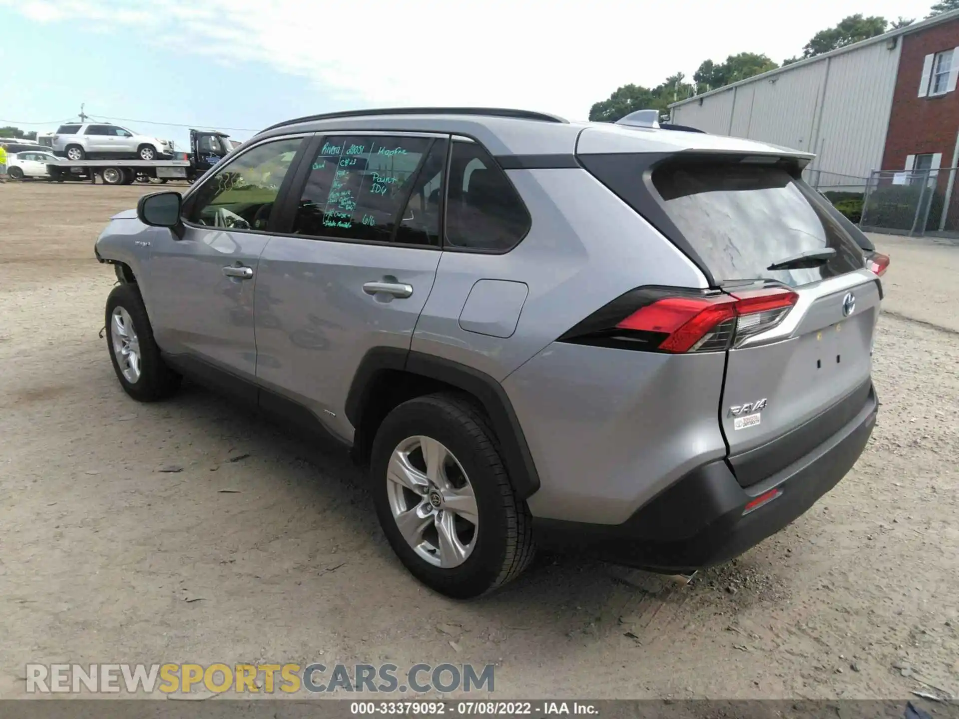3 Photograph of a damaged car JTMLWRFV0MD128613 TOYOTA RAV4 2021