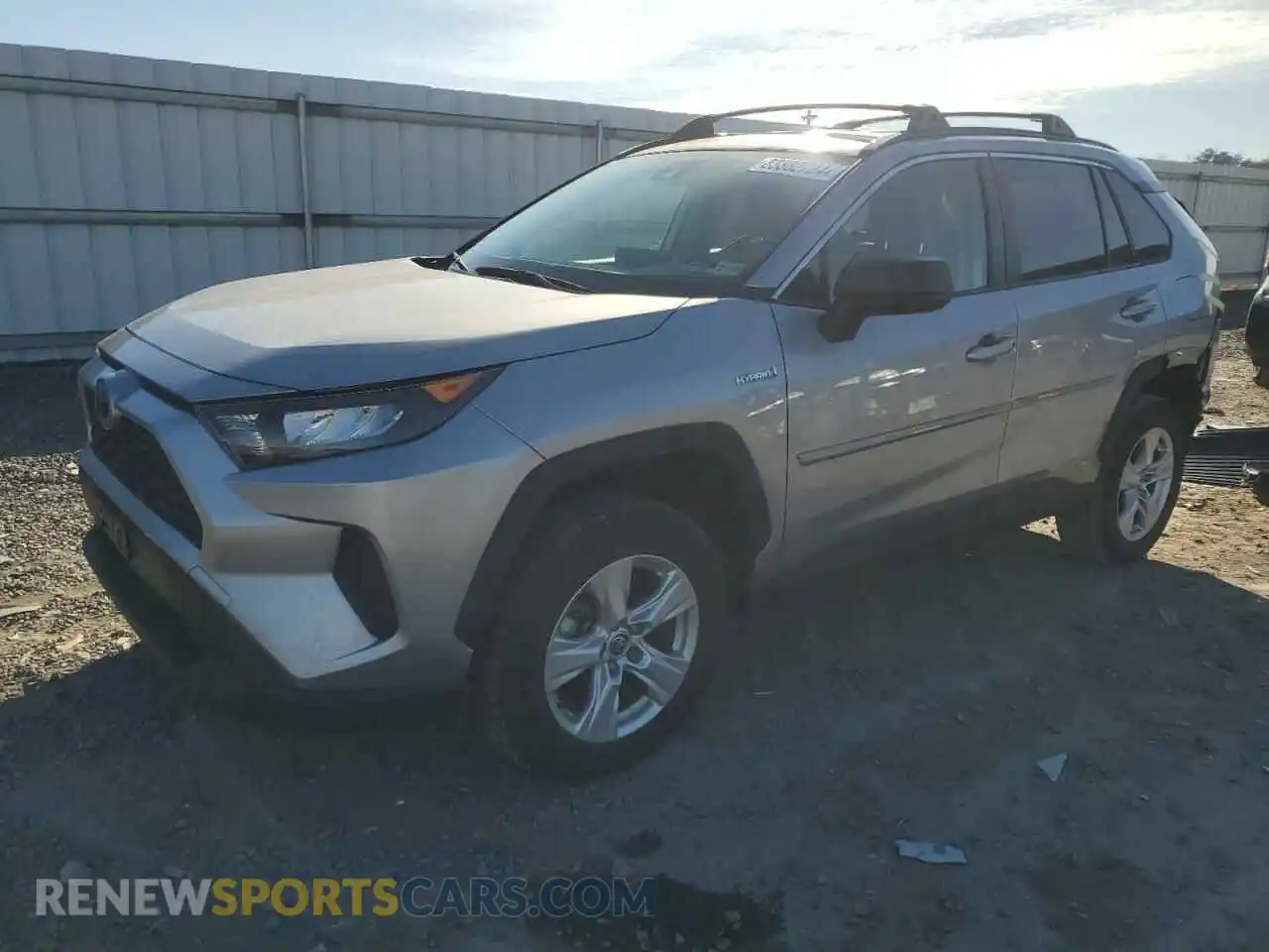 1 Photograph of a damaged car JTMLWRFV1MD124490 TOYOTA RAV4 2021