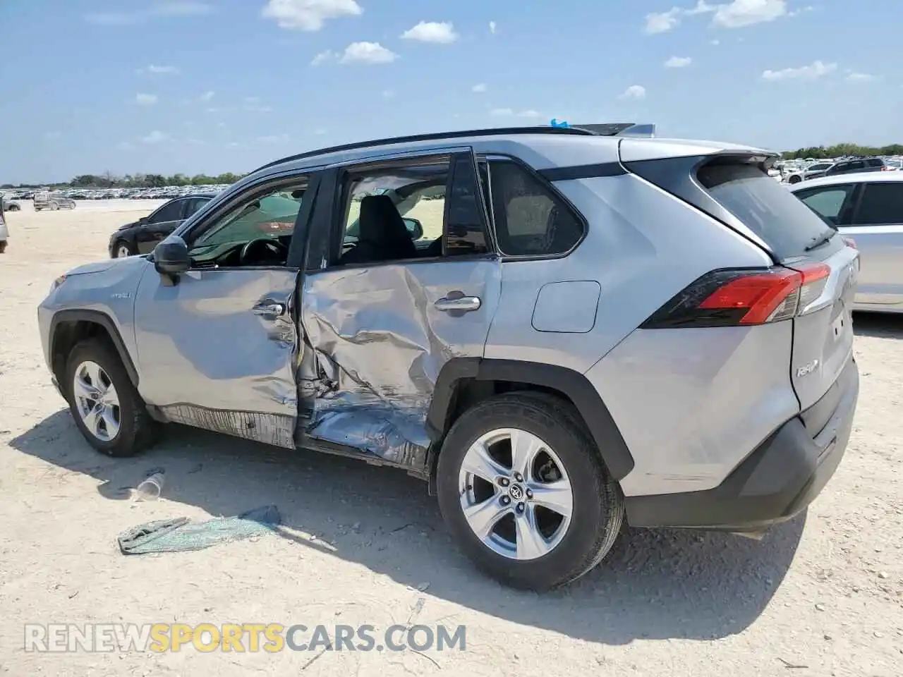 2 Photograph of a damaged car JTMLWRFV2MD116351 TOYOTA RAV4 2021