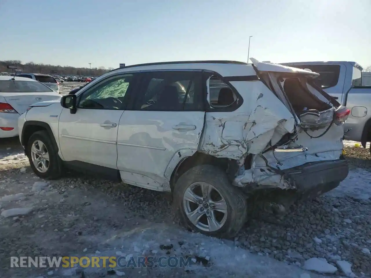 2 Photograph of a damaged car JTMLWRFV2MD124966 TOYOTA RAV4 2021