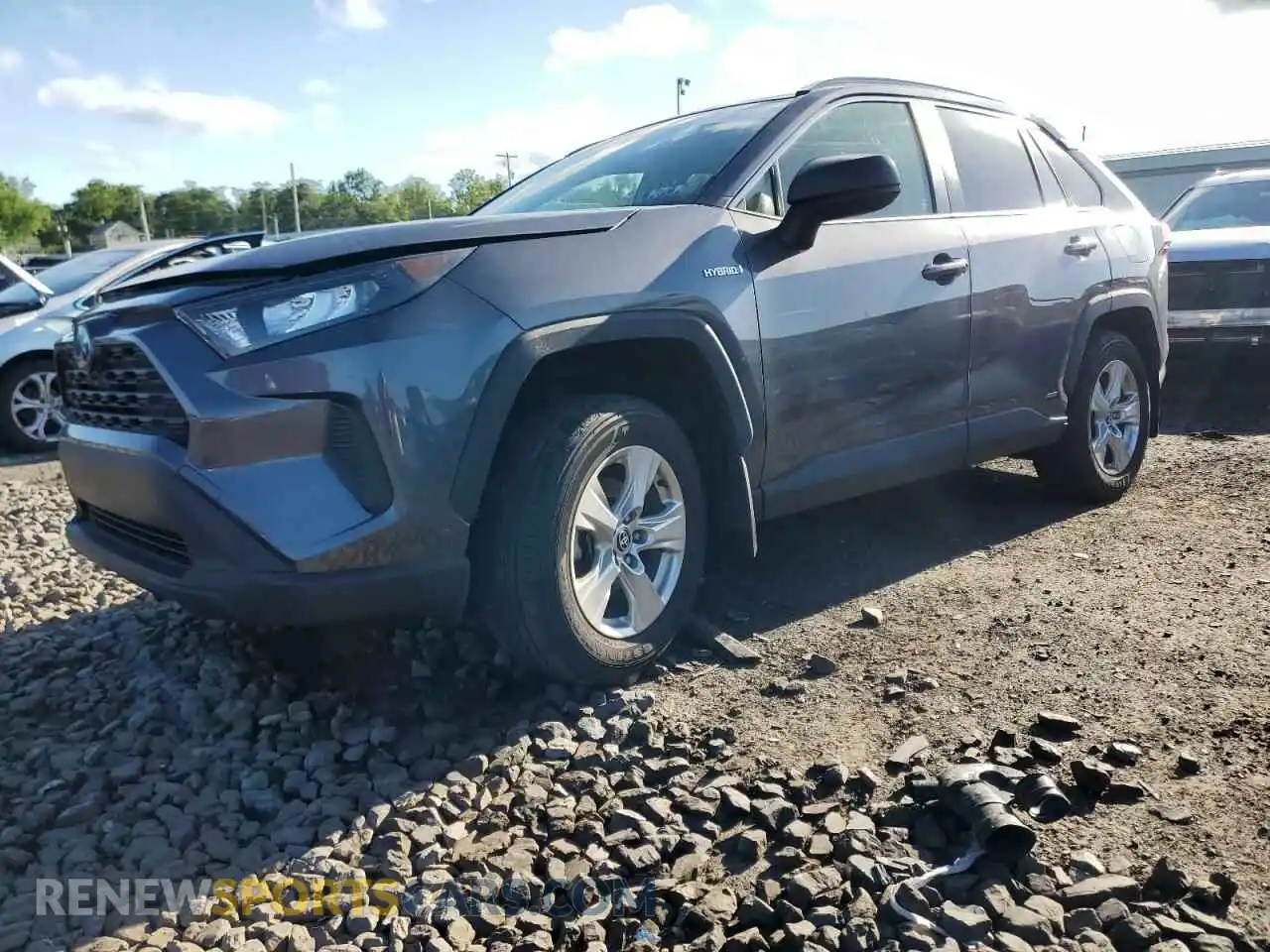 1 Photograph of a damaged car JTMLWRFV4MD125097 TOYOTA RAV4 2021