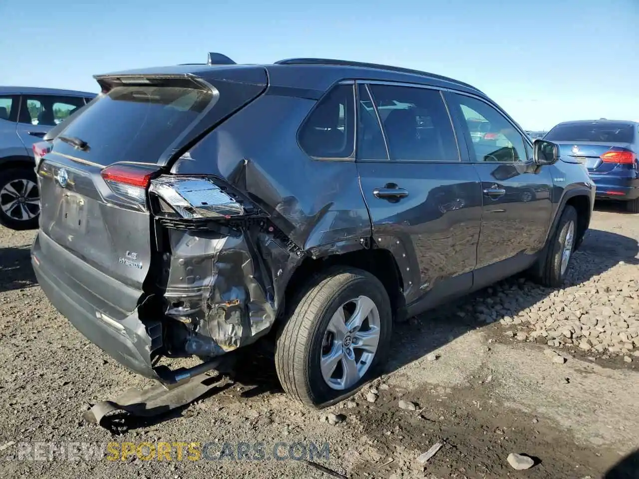 3 Photograph of a damaged car JTMLWRFV4MD125097 TOYOTA RAV4 2021