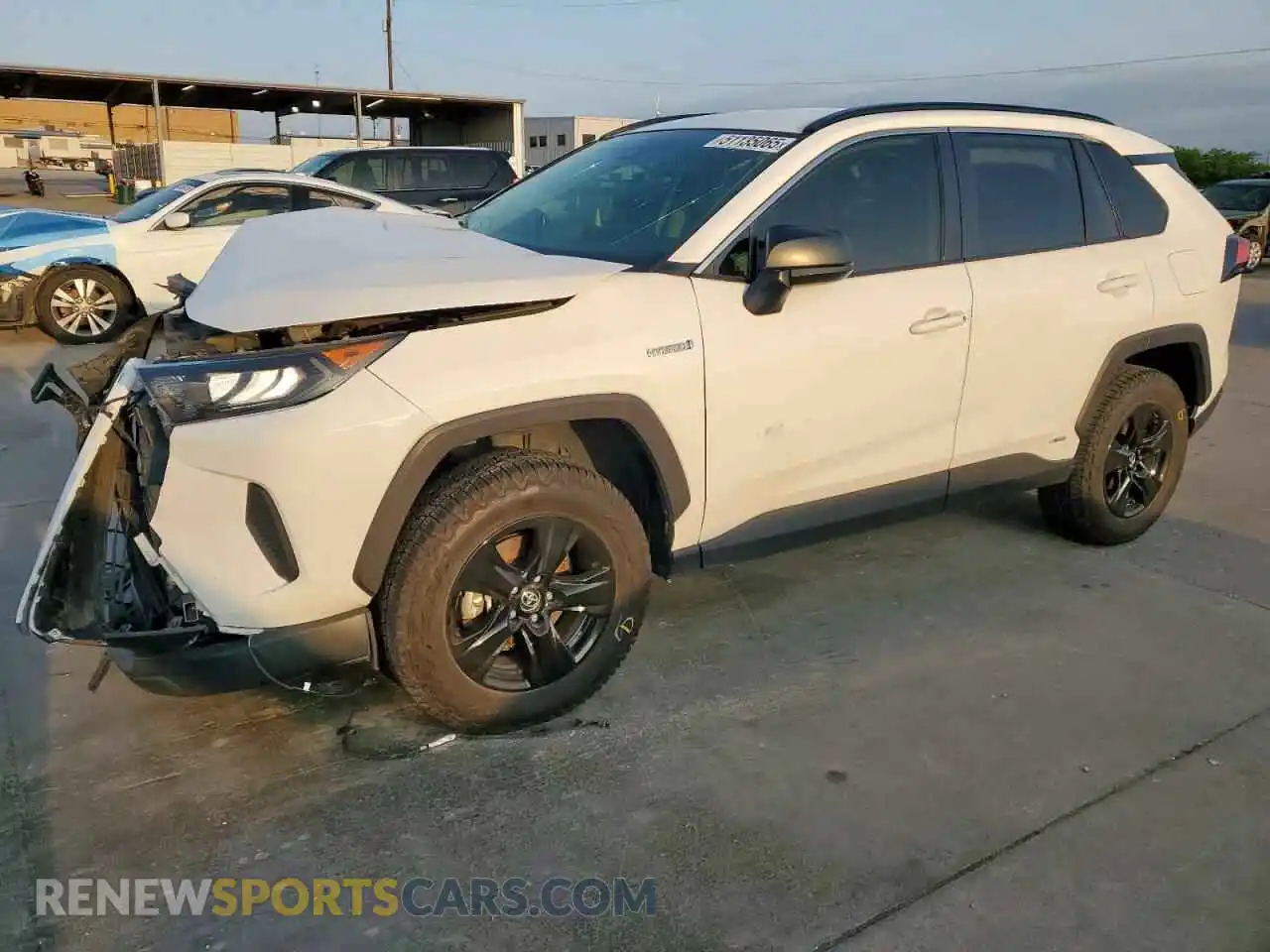 1 Photograph of a damaged car JTMLWRFV5MD131118 TOYOTA RAV4 2021