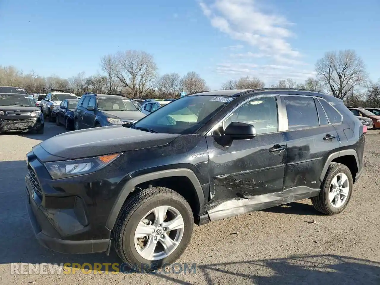 1 Photograph of a damaged car JTMLWRFV7MD131590 TOYOTA RAV4 2021