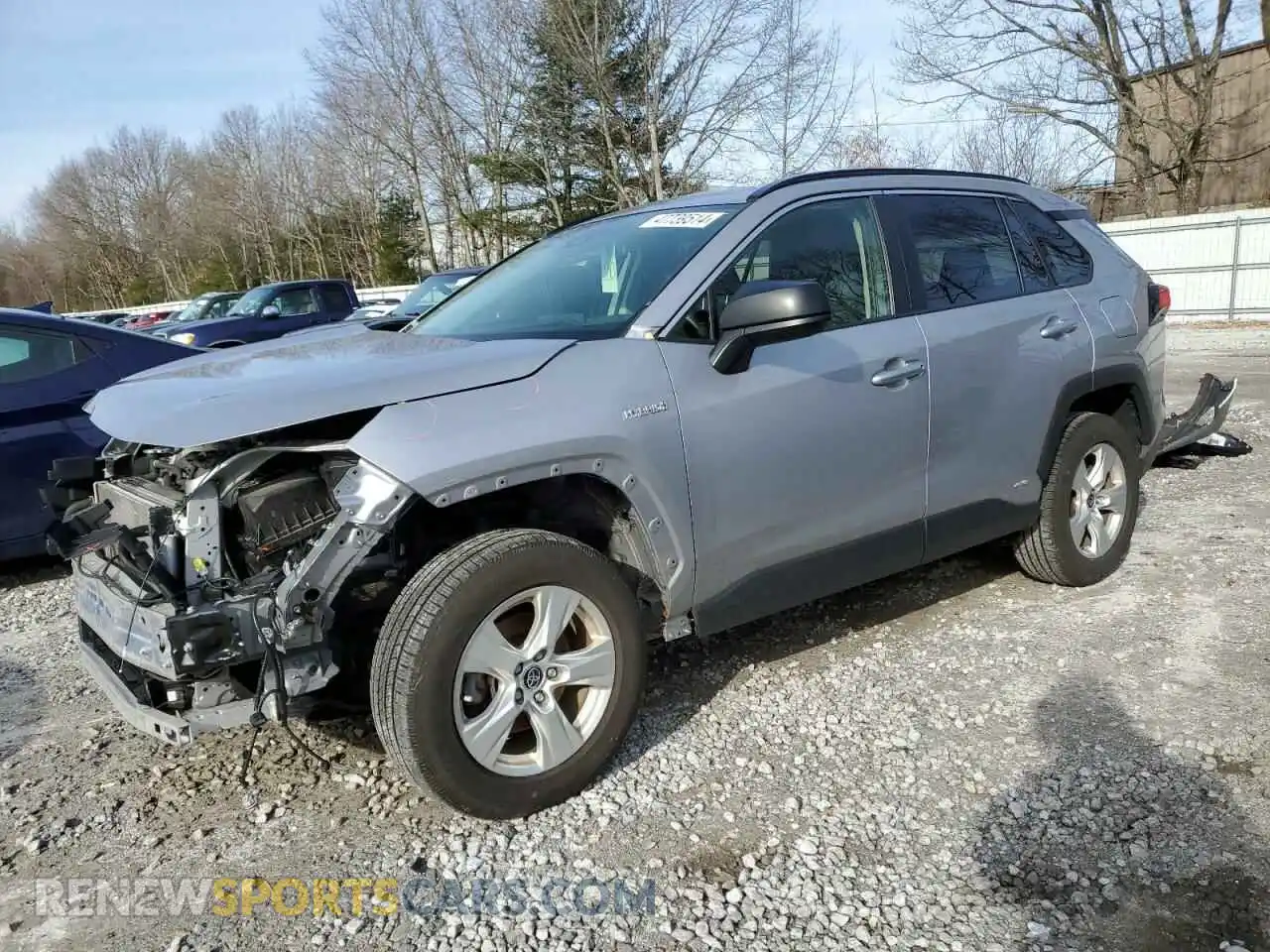 1 Фотография поврежденного автомобиля JTMLWRFV7MD559627 TOYOTA RAV4 2021