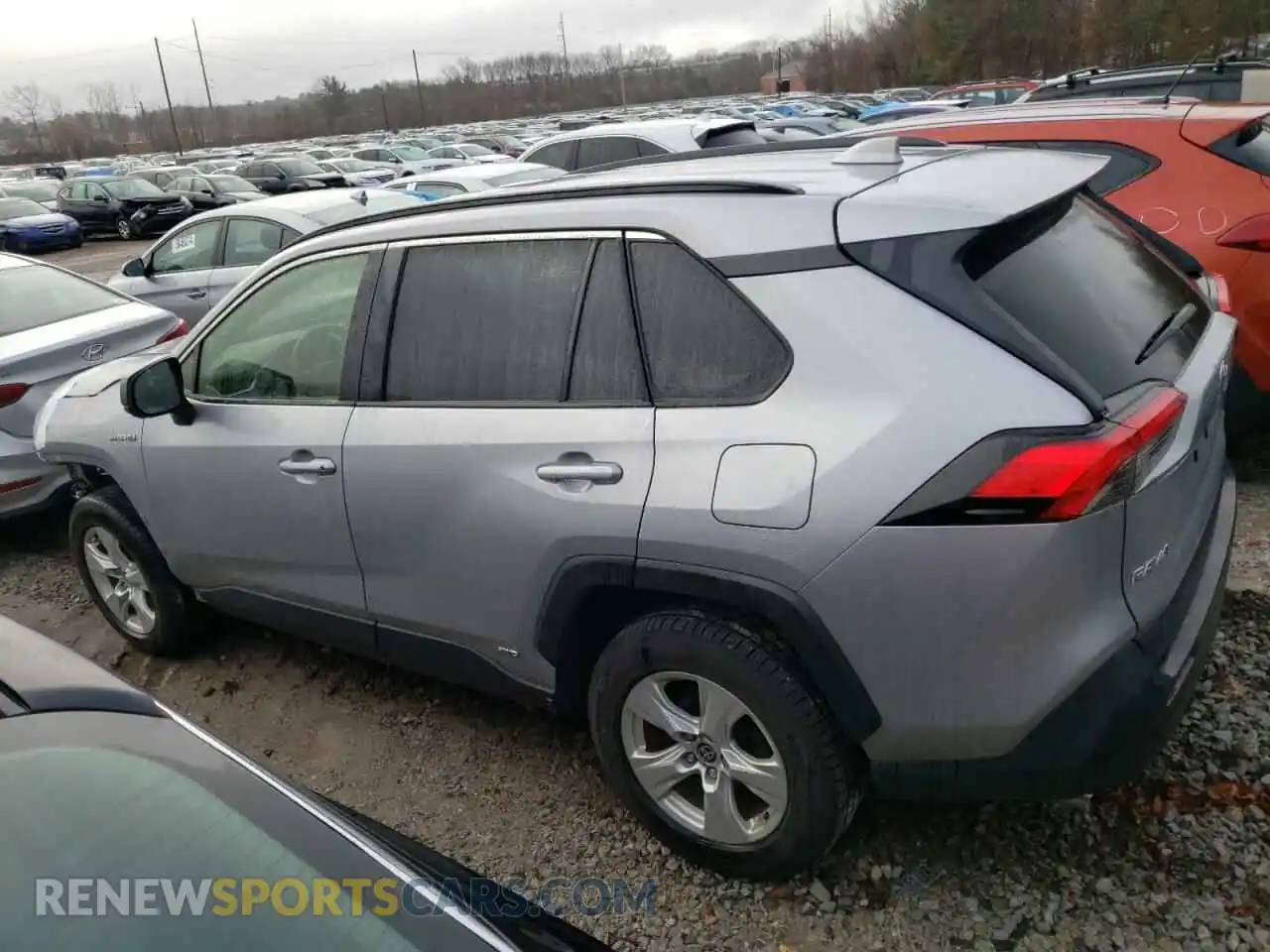 2 Фотография поврежденного автомобиля JTMLWRFV7MD559627 TOYOTA RAV4 2021