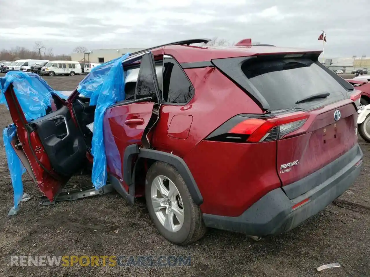 3 Photograph of a damaged car JTMLWRFV8MD127712 TOYOTA RAV4 2021