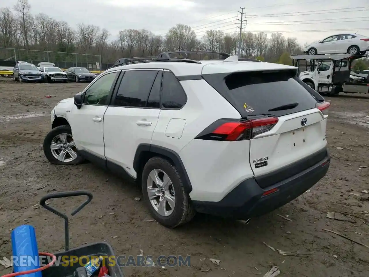 3 Photograph of a damaged car JTMLWRFV8MD127760 TOYOTA RAV4 2021
