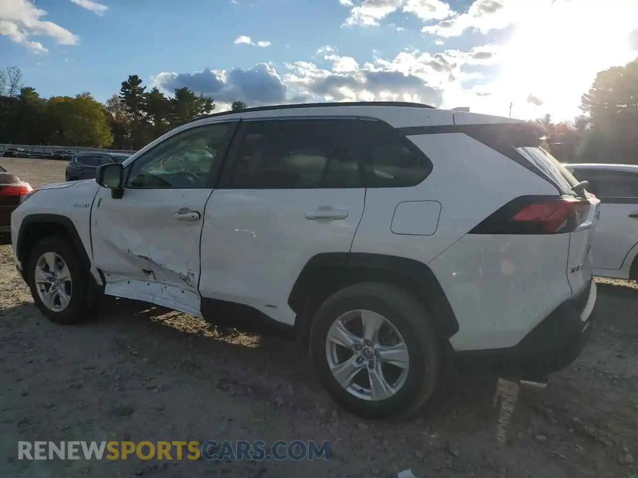 2 Photograph of a damaged car JTMLWRFV9MD117108 TOYOTA RAV4 2021