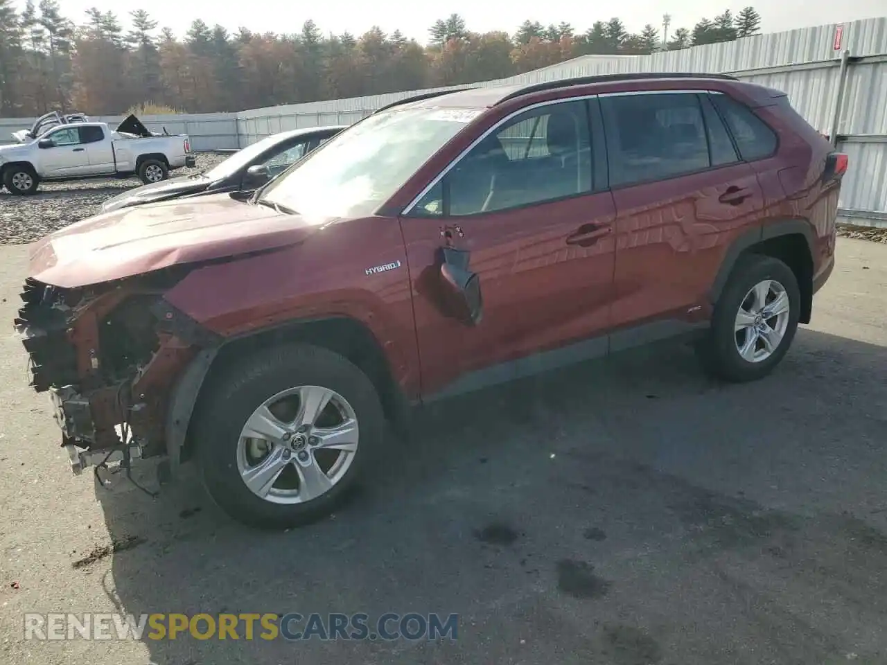 1 fotografías del automóvil dañado JTMM6RFV2MD020997 TOYOTA RAV4 2021