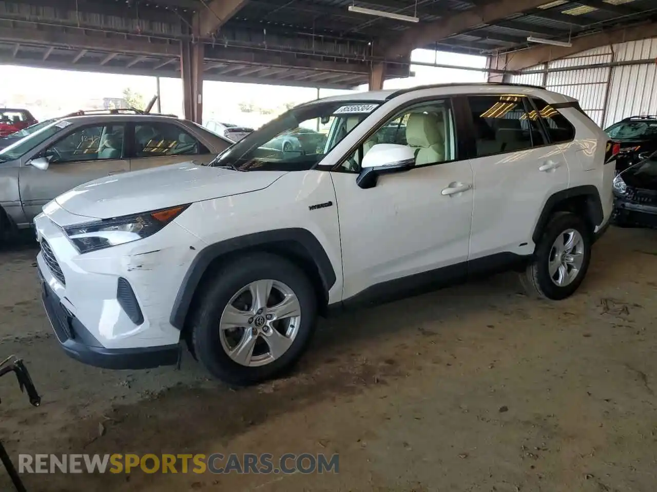 1 fotografías del automóvil dañado JTMM6RFV4MD015008 TOYOTA RAV4 2021