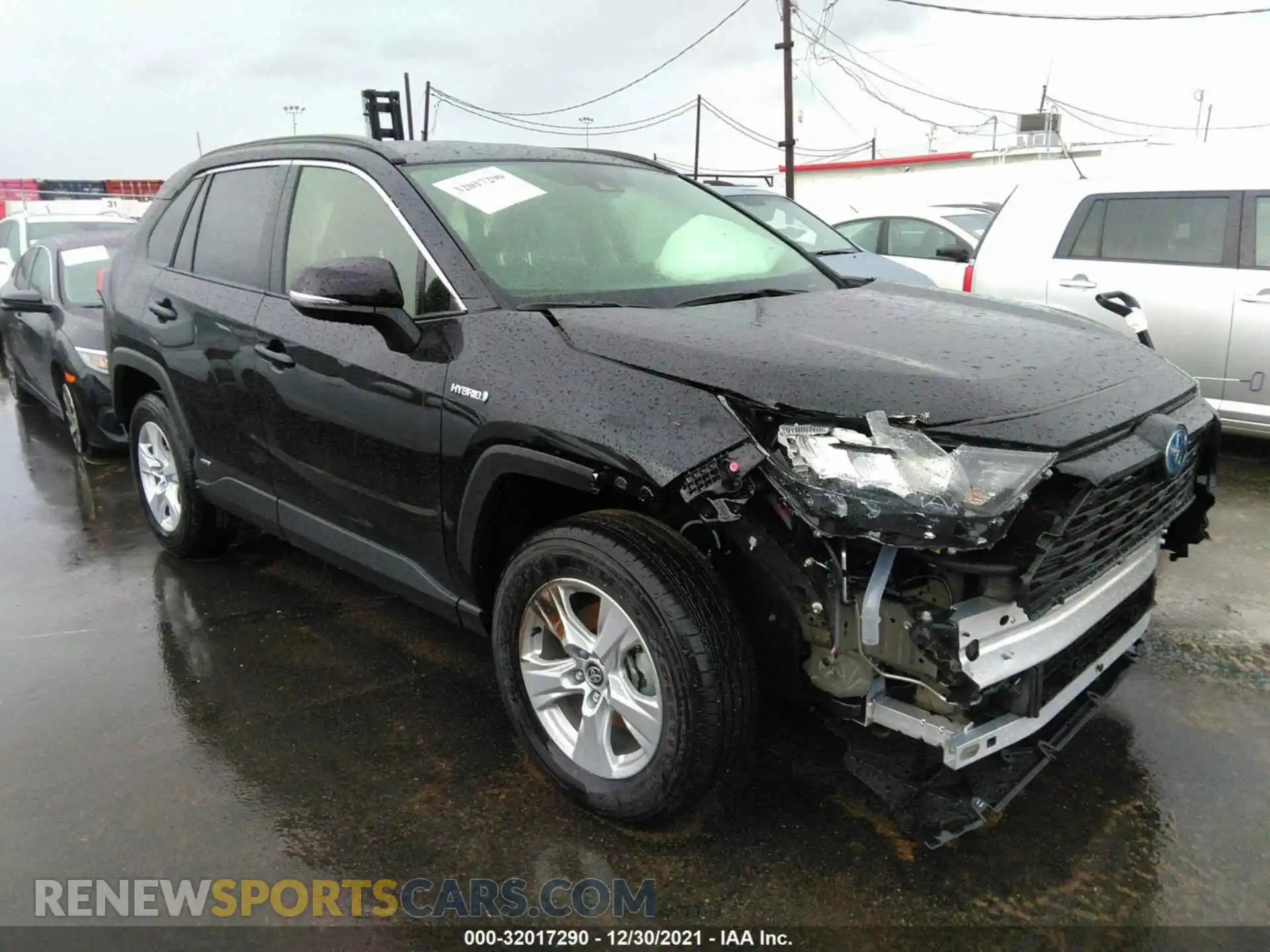 1 Photograph of a damaged car JTMMWRFV0MD127935 TOYOTA RAV4 2021