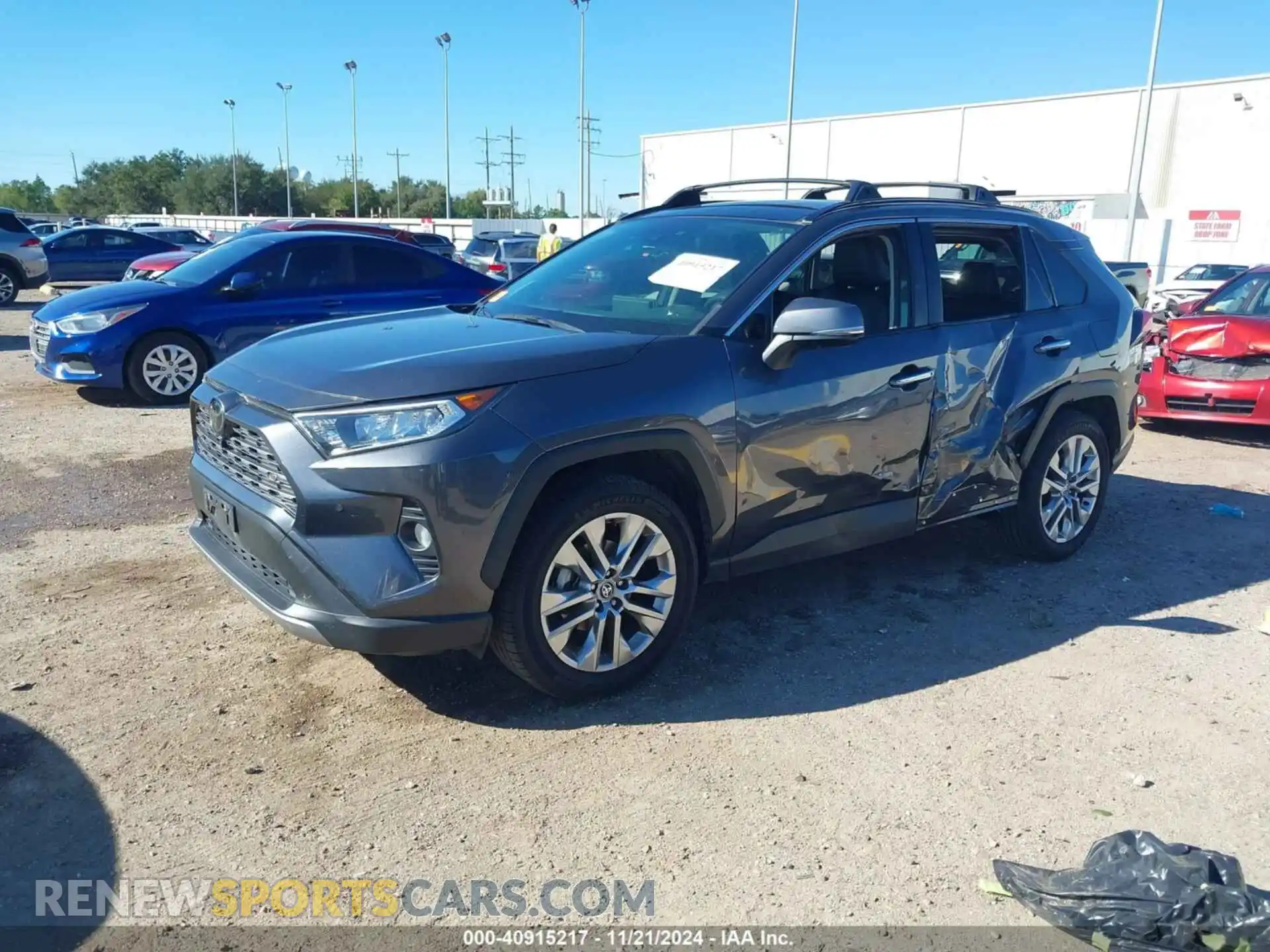 2 Photograph of a damaged car JTMN1RFV1MD070051 TOYOTA RAV4 2021