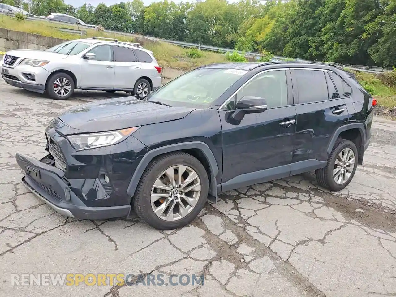 1 Photograph of a damaged car JTMN1RFV1MD070342 TOYOTA RAV4 2021