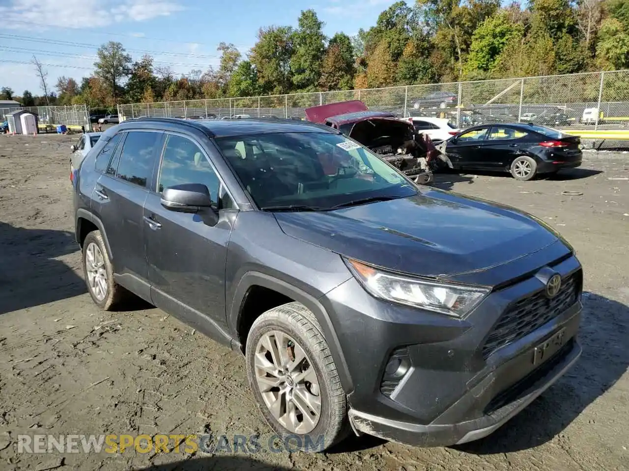 1 Photograph of a damaged car JTMN1RFV2MD531614 TOYOTA RAV4 2021