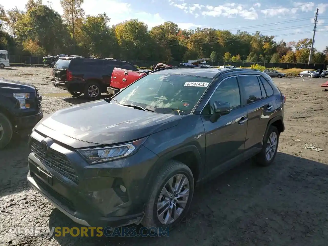 2 Photograph of a damaged car JTMN1RFV2MD531614 TOYOTA RAV4 2021