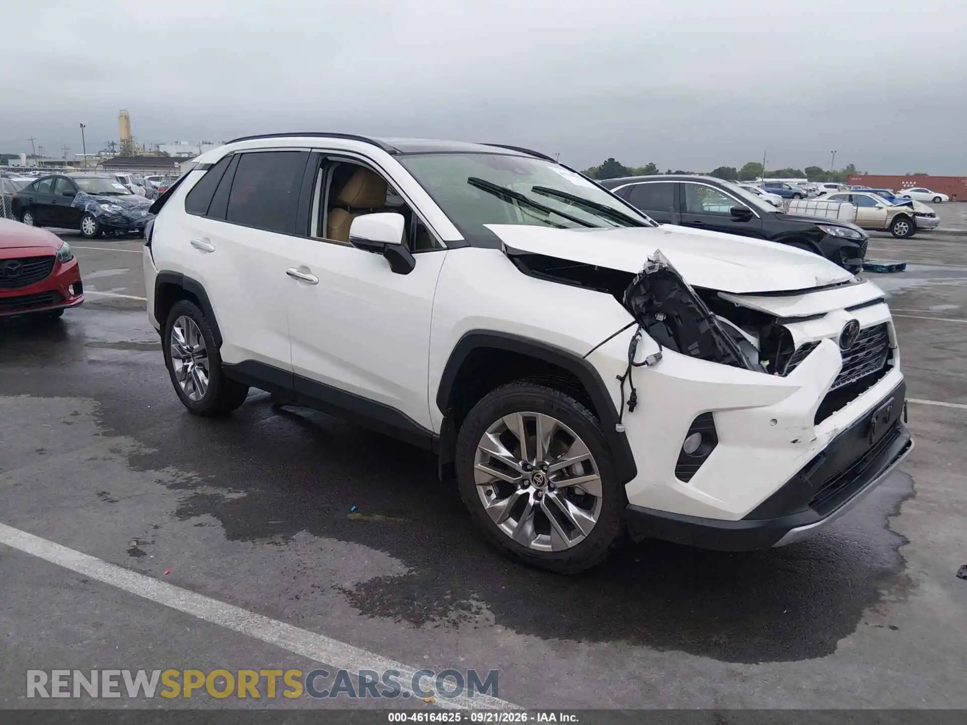 1 Photograph of a damaged car JTMN1RFV2MJ039862 TOYOTA RAV4 2021