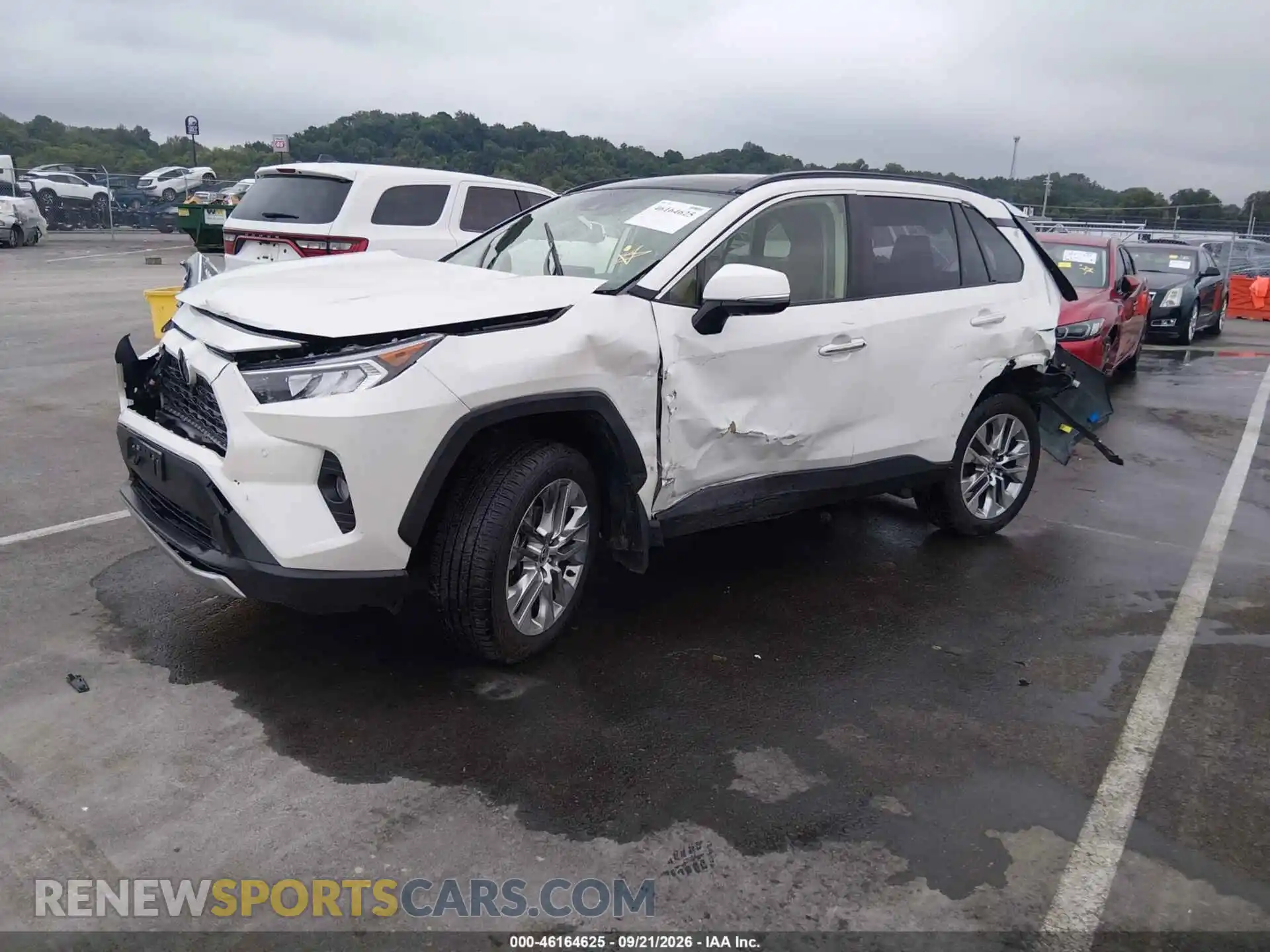2 Photograph of a damaged car JTMN1RFV2MJ039862 TOYOTA RAV4 2021