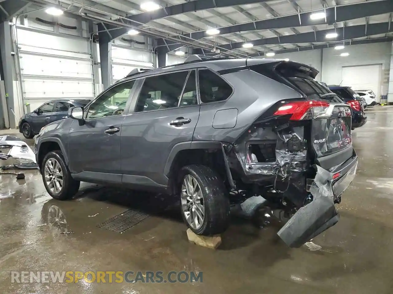 2 Photograph of a damaged car JTMN1RFV3MD075798 TOYOTA RAV4 2021