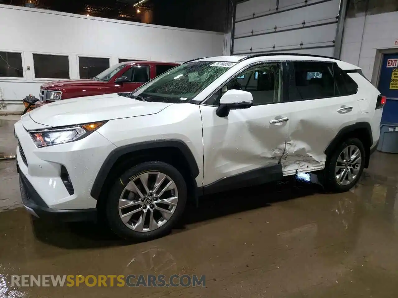 1 Photograph of a damaged car JTMN1RFV3MD078829 TOYOTA RAV4 2021
