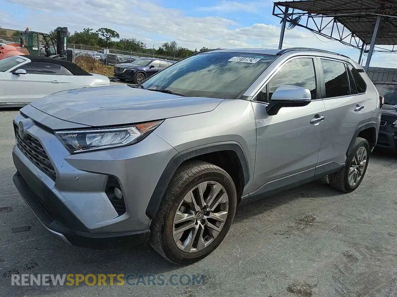 1 Photograph of a damaged car JTMN1RFV3MD531508 TOYOTA RAV4 2021