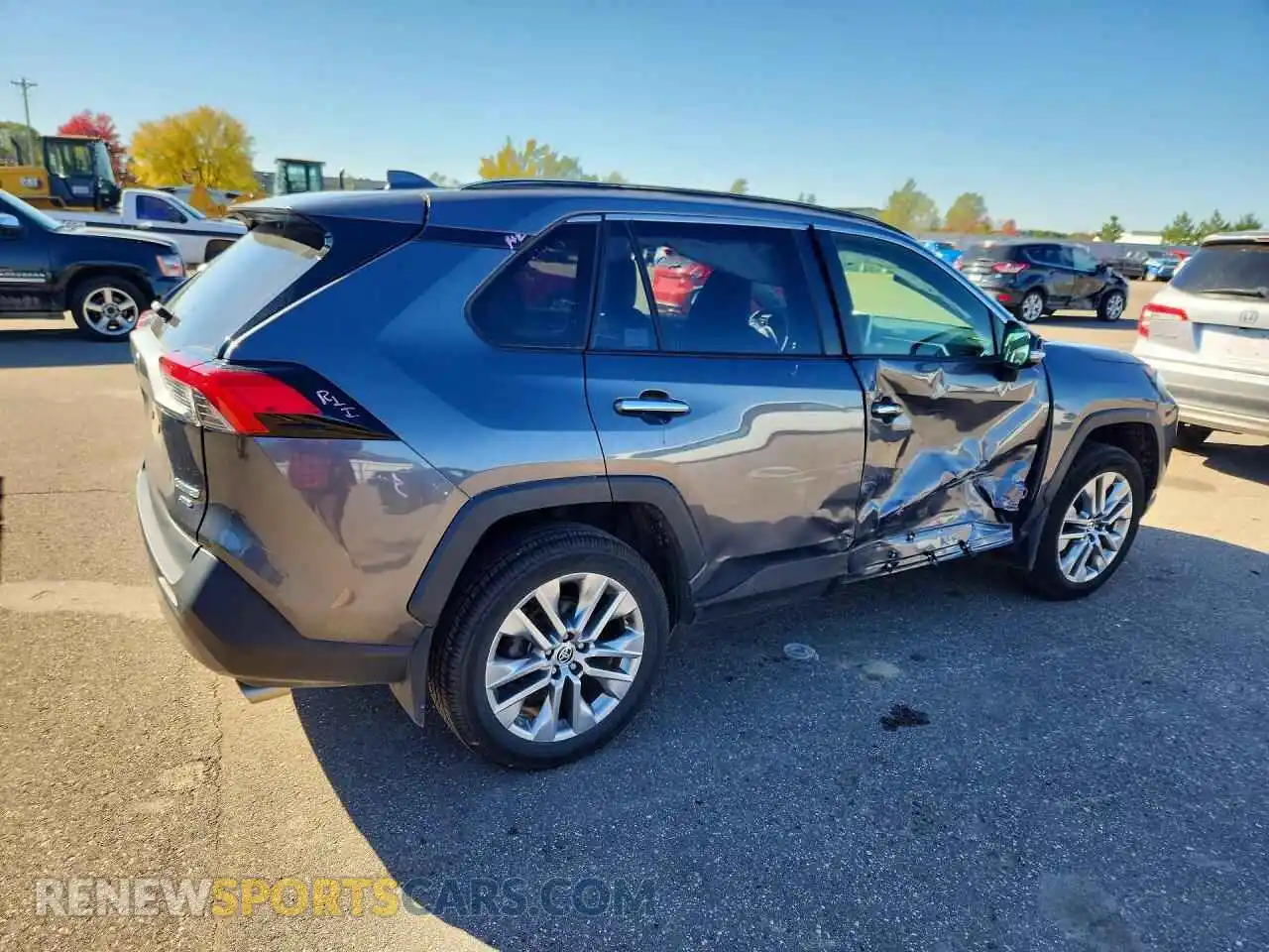 3 fotografías del automóvil dañado JTMN1RFV4MD075597 TOYOTA RAV4 2021