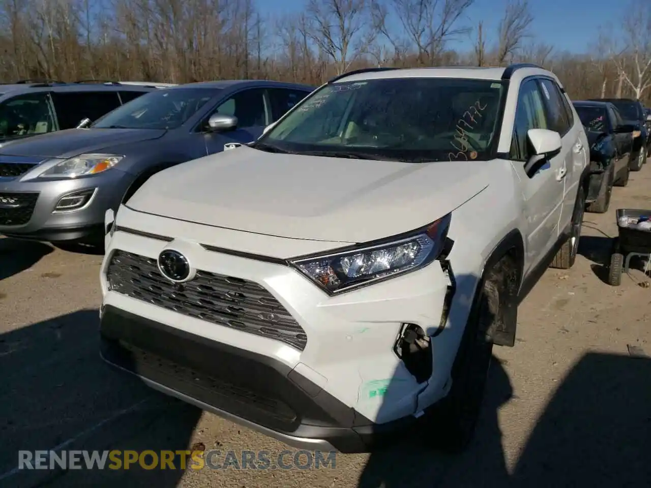 2 Photograph of a damaged car JTMN1RFV4MD084316 TOYOTA RAV4 2021