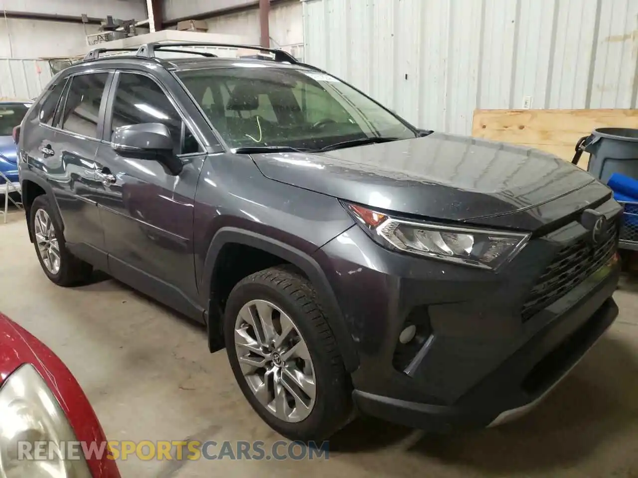 1 Photograph of a damaged car JTMN1RFV4MJ039989 TOYOTA RAV4 2021