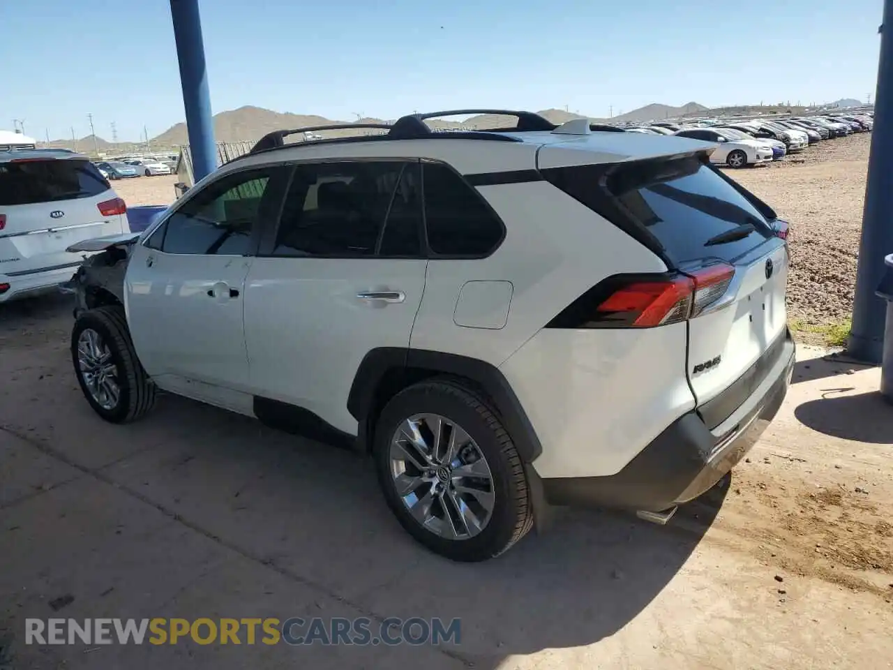 2 Photograph of a damaged car JTMN1RFV4MJ039992 TOYOTA RAV4 2021