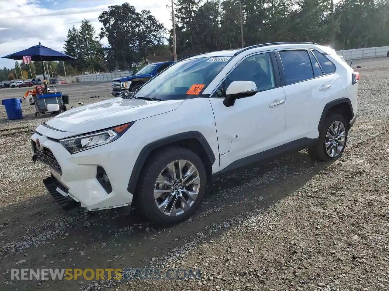 1 Фотография поврежденного автомобиля JTMN1RFV5MJ040181 TOYOTA RAV4 2021