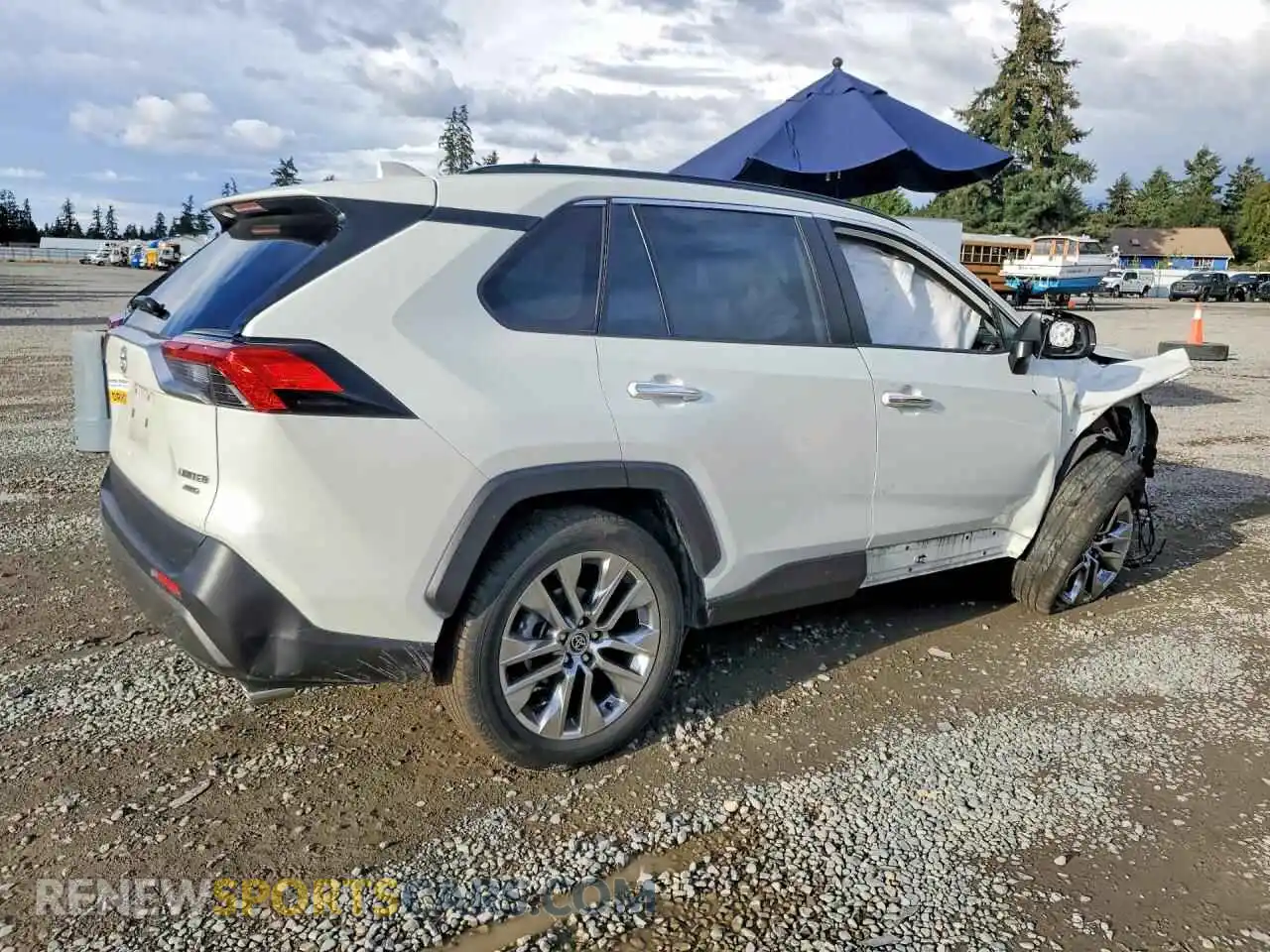 3 Фотография поврежденного автомобиля JTMN1RFV5MJ040181 TOYOTA RAV4 2021