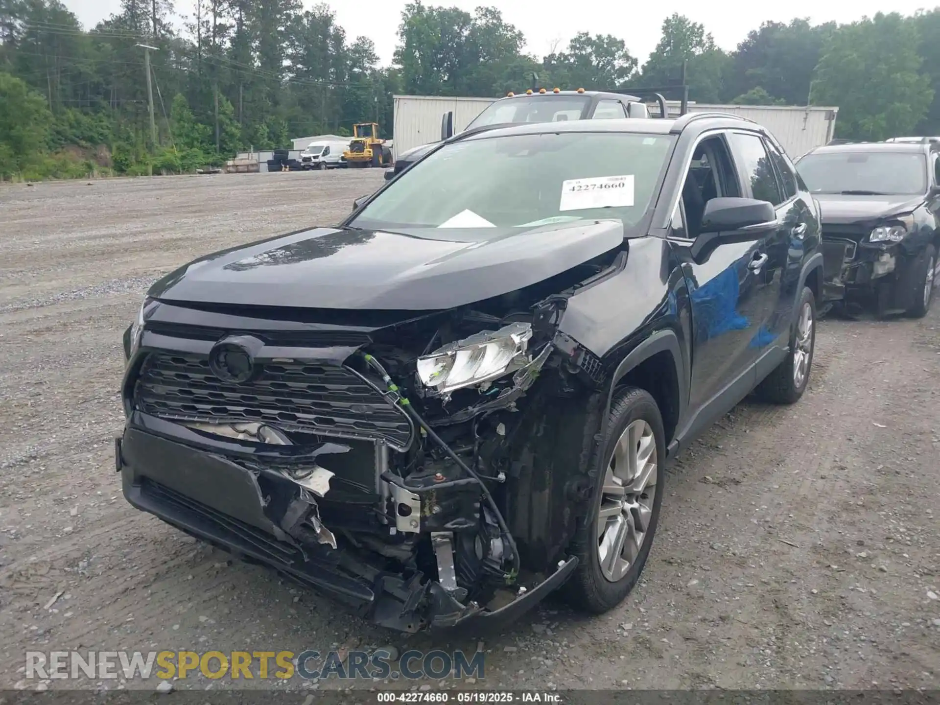 2 Photograph of a damaged car JTMN1RFV6MD077917 TOYOTA RAV4 2021