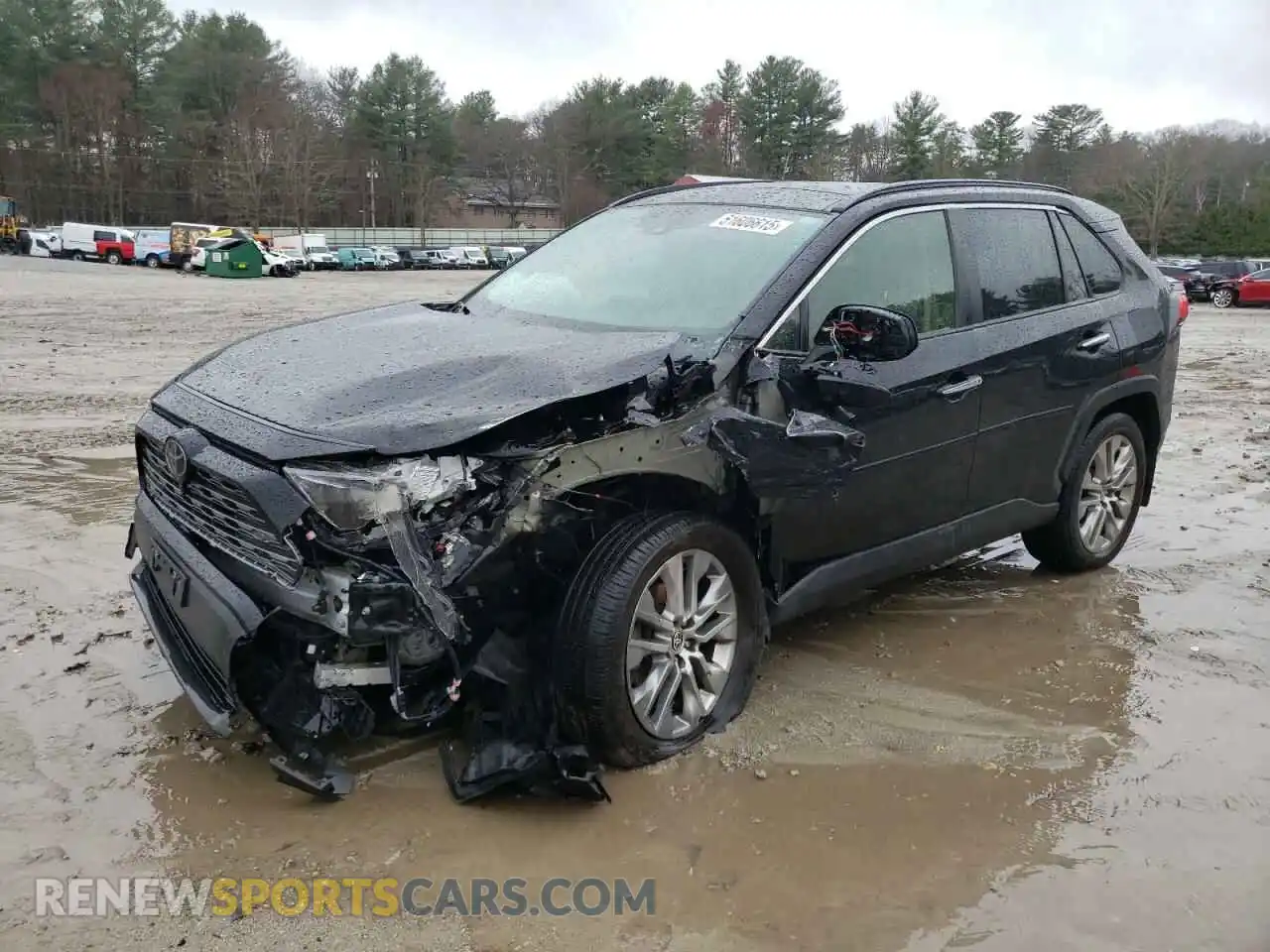 1 Photograph of a damaged car JTMN1RFV6MD082986 TOYOTA RAV4 2021