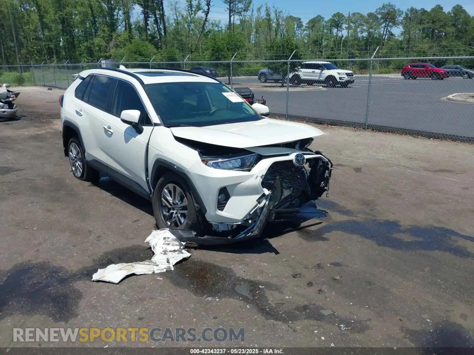 1 Photograph of a damaged car JTMN1RFV7MD079305 TOYOTA RAV4 2021