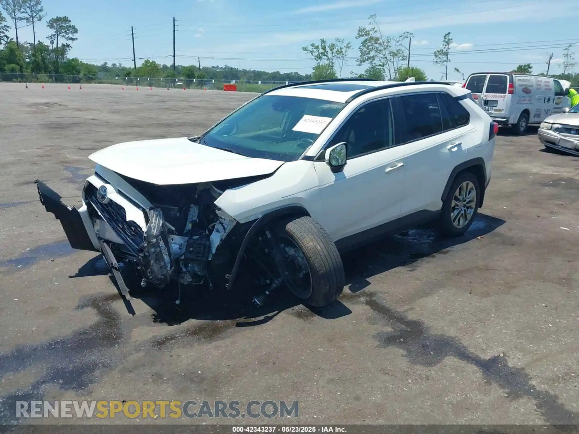 2 Photograph of a damaged car JTMN1RFV7MD079305 TOYOTA RAV4 2021