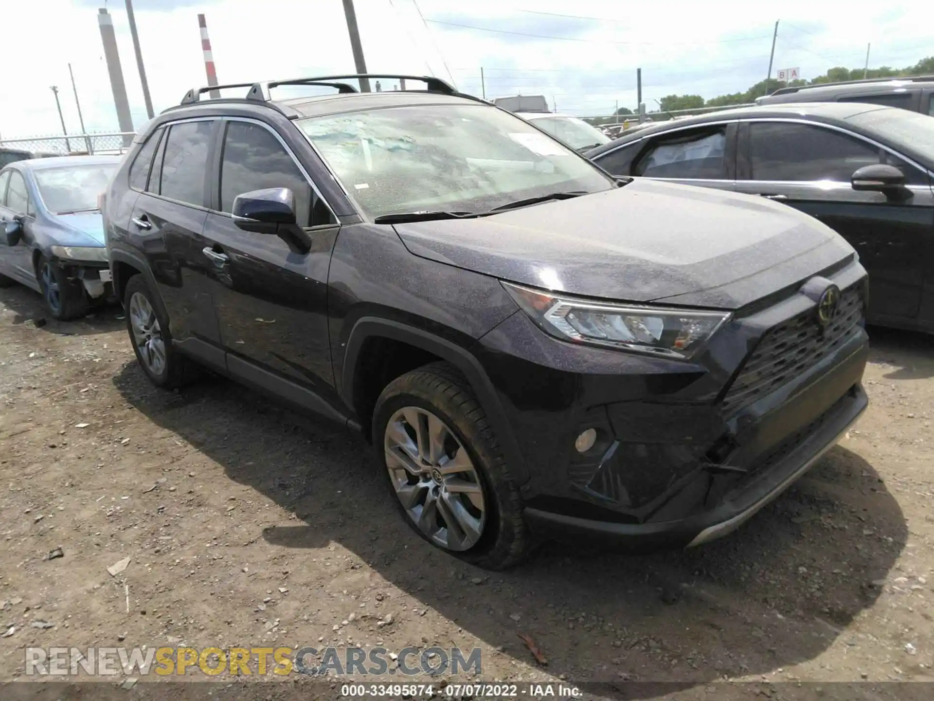 1 Photograph of a damaged car JTMN1RFV7MD084634 TOYOTA RAV4 2021