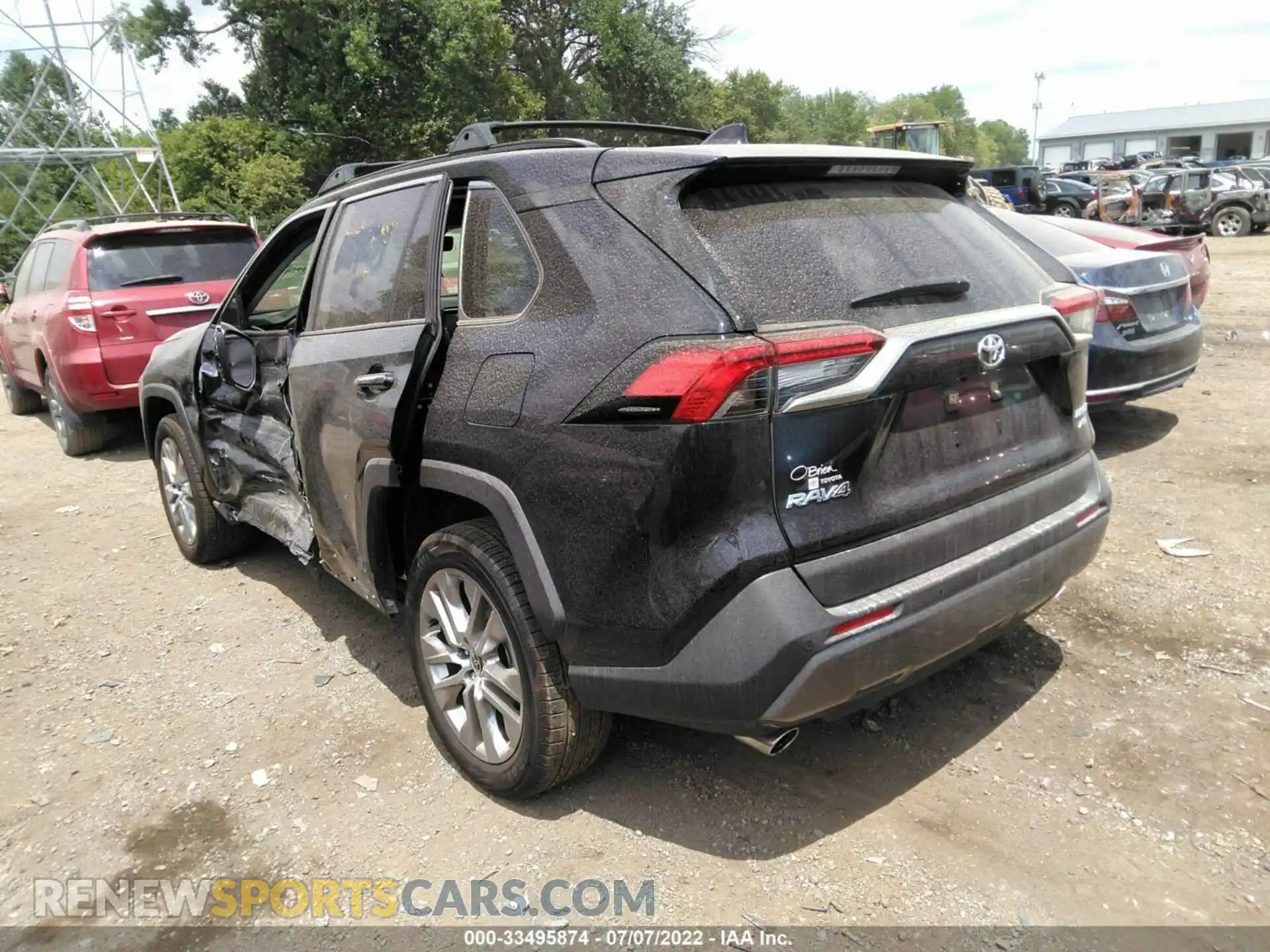3 Photograph of a damaged car JTMN1RFV7MD084634 TOYOTA RAV4 2021