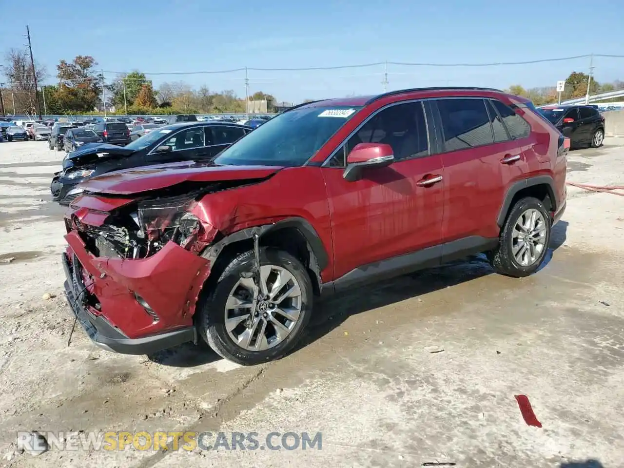 1 Photograph of a damaged car JTMN1RFV8MD532170 TOYOTA RAV4 2021